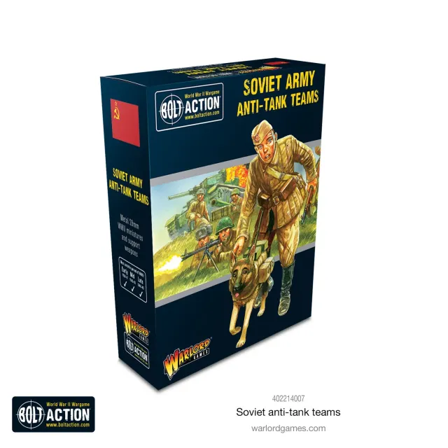 Bolt Action Soviet Anti-tank Teams figurines infanterie métal