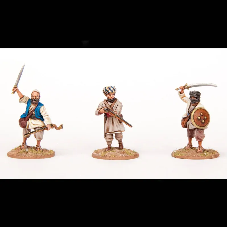 Wargames Atlantic Guerriers Afghans 1830-1920 boîte 40 figurines