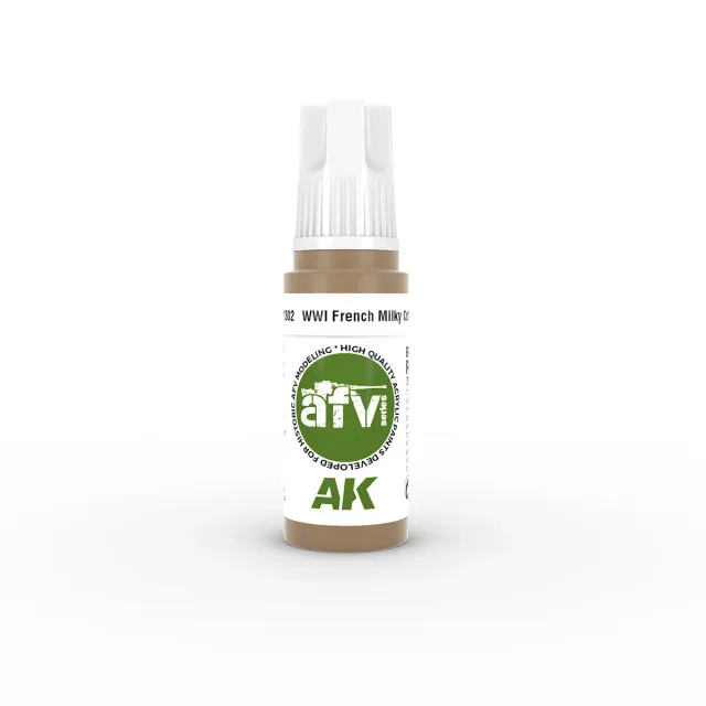 AK Interactive 3Gen WWI French Milky Coffee peinture 17 ml