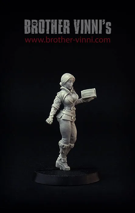 BROTHER VINNI Sorceress figurine fantasy 28 mm résine non peinte