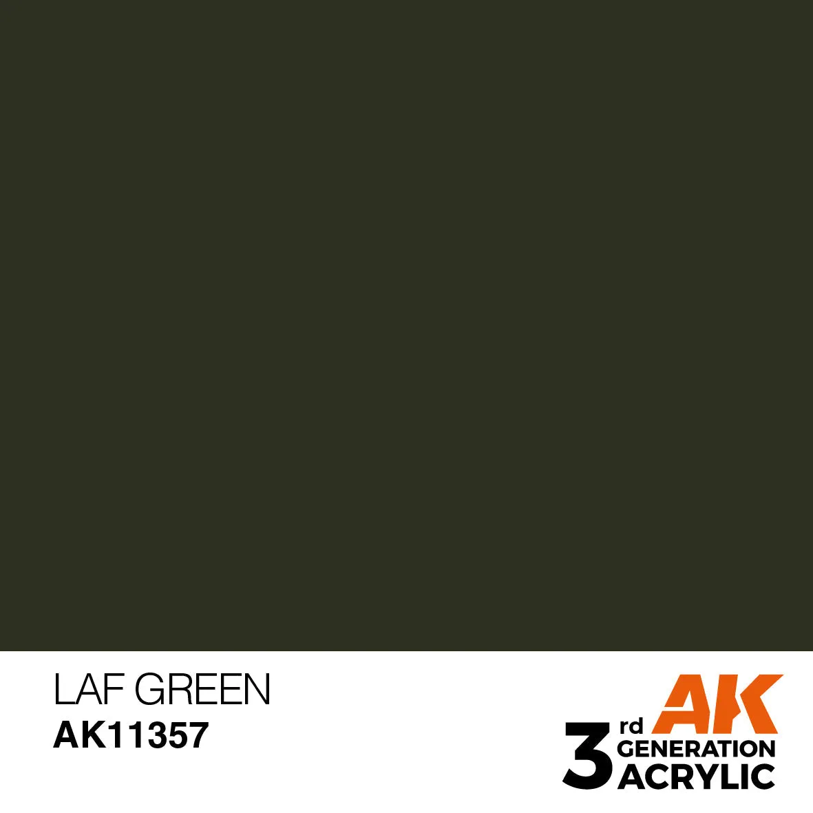 AK Interactive 3Gen Acrylic LAF Green peinture 17 ml acrylique