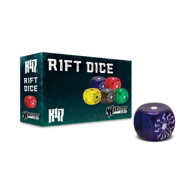 Bolt Action Konflikt '47 Rift Dice dés bleus x12