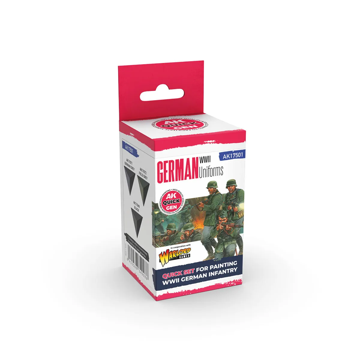 AK Interactive Quick Gen German Uniforms set 3 peintures