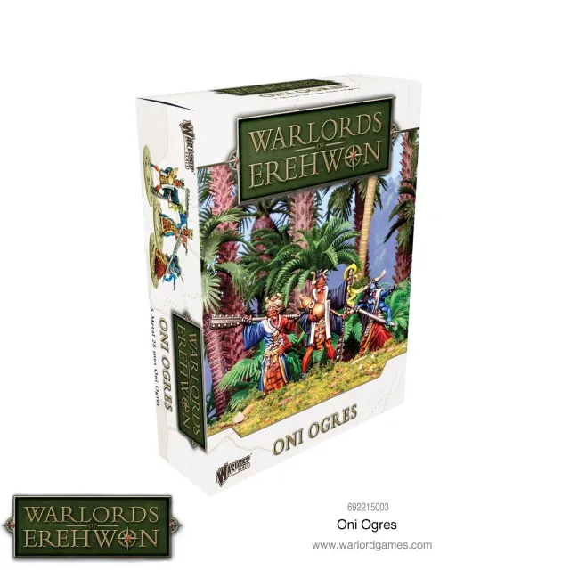 Bolt Action Warlords of Erehwon Oni Ogres figurines métal