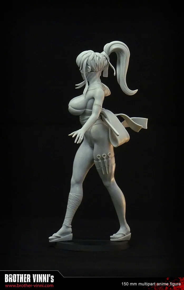 Brother Vinni Minory Anime Ninja Girl figurine 15 cm résine
