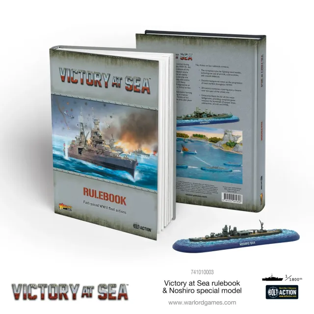 Victory at Sea hardback book livre de règles relié jeu naval Seconde Guerre mondiale