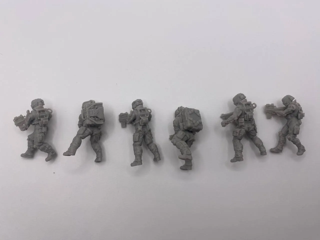 Epic Forge Équipe Tactique d’Exploration Sci-Fi figurine résine