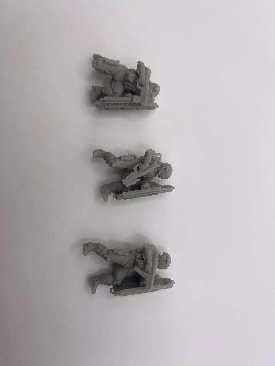 Epic Forge Soldats Sci-Fi avec Boucliers Tactiques figurine
