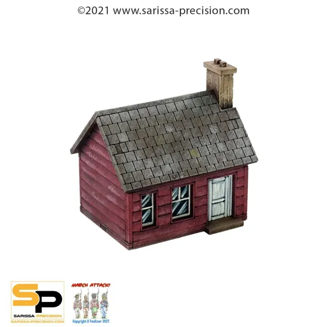 Bolt Action Cabin 1 décor MDF 15 mm Amérique
