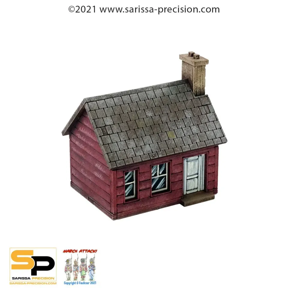 Bolt Action Cabin 1 décor MDF 15 mm Amérique