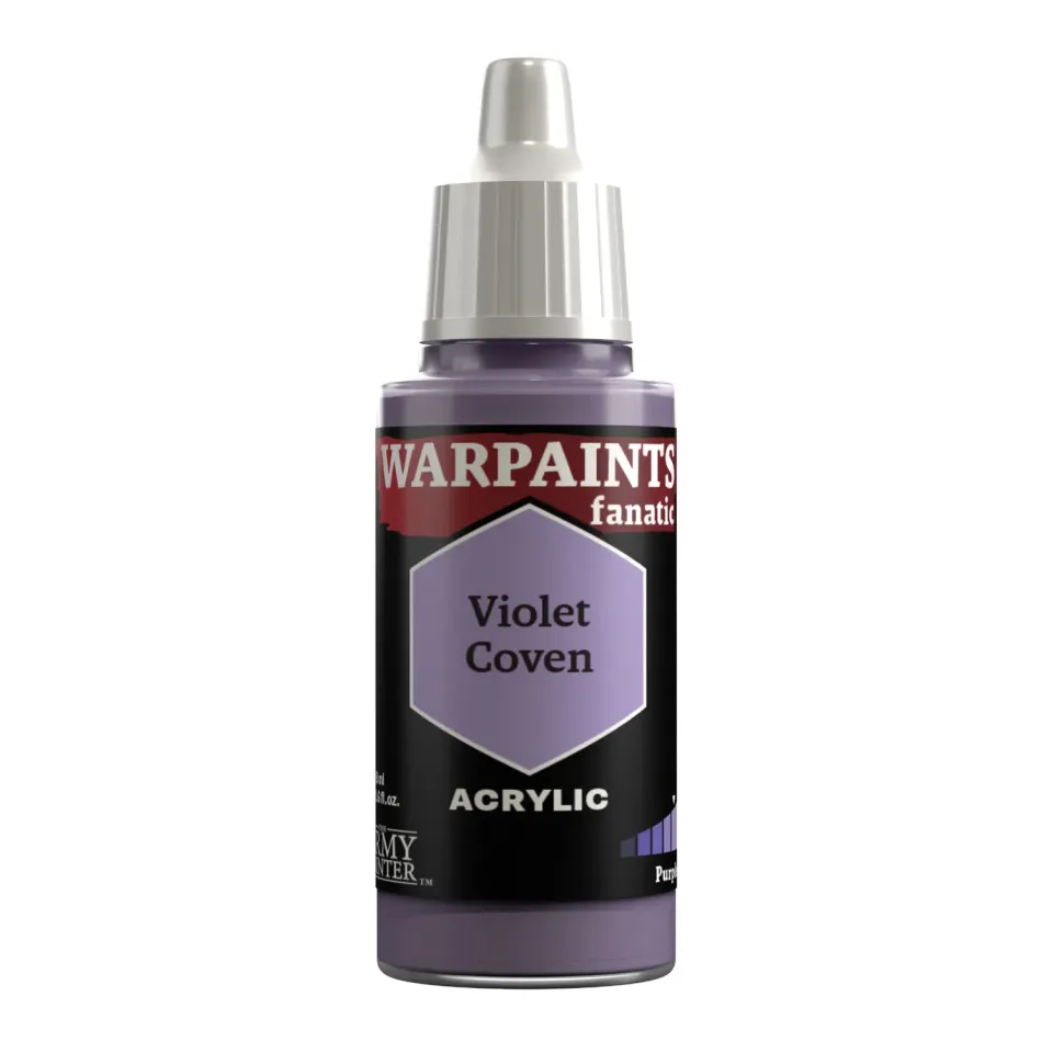Bolt Action Warpaints Fanatic Violet Coven peinture acrylique 18 ml violette