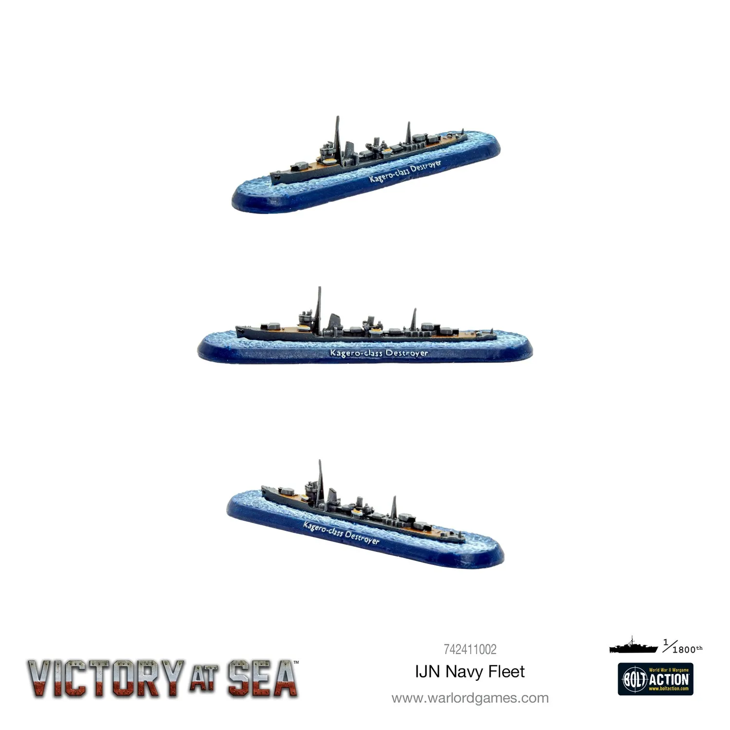 Victory at Sea IJN fleet boîte de flotte japonaise