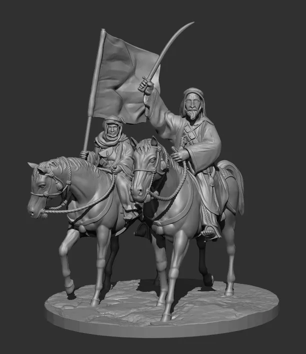 Des Tranchées aux Barricades Lawrence compagnons fichier STL 28mm