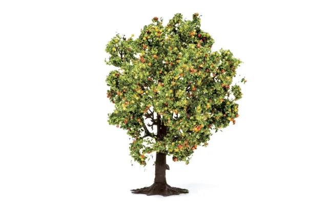 Bolt Action Pommier avec fruits décor miniature 7,5 cm