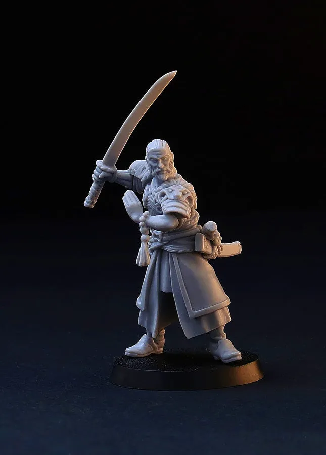 Brother Vinni Fantasy Samurai figurine résine 32mm