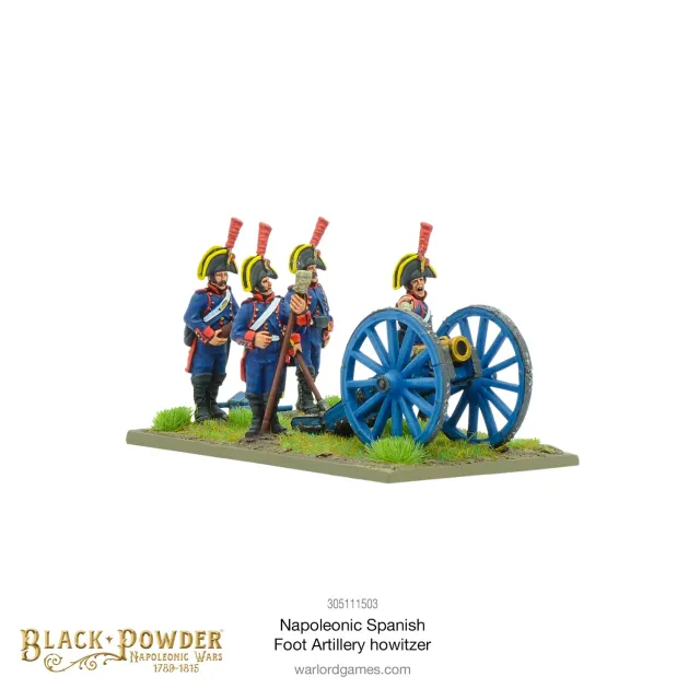 Warlord Games Black Powder obusier espagnol figurines 28 mm