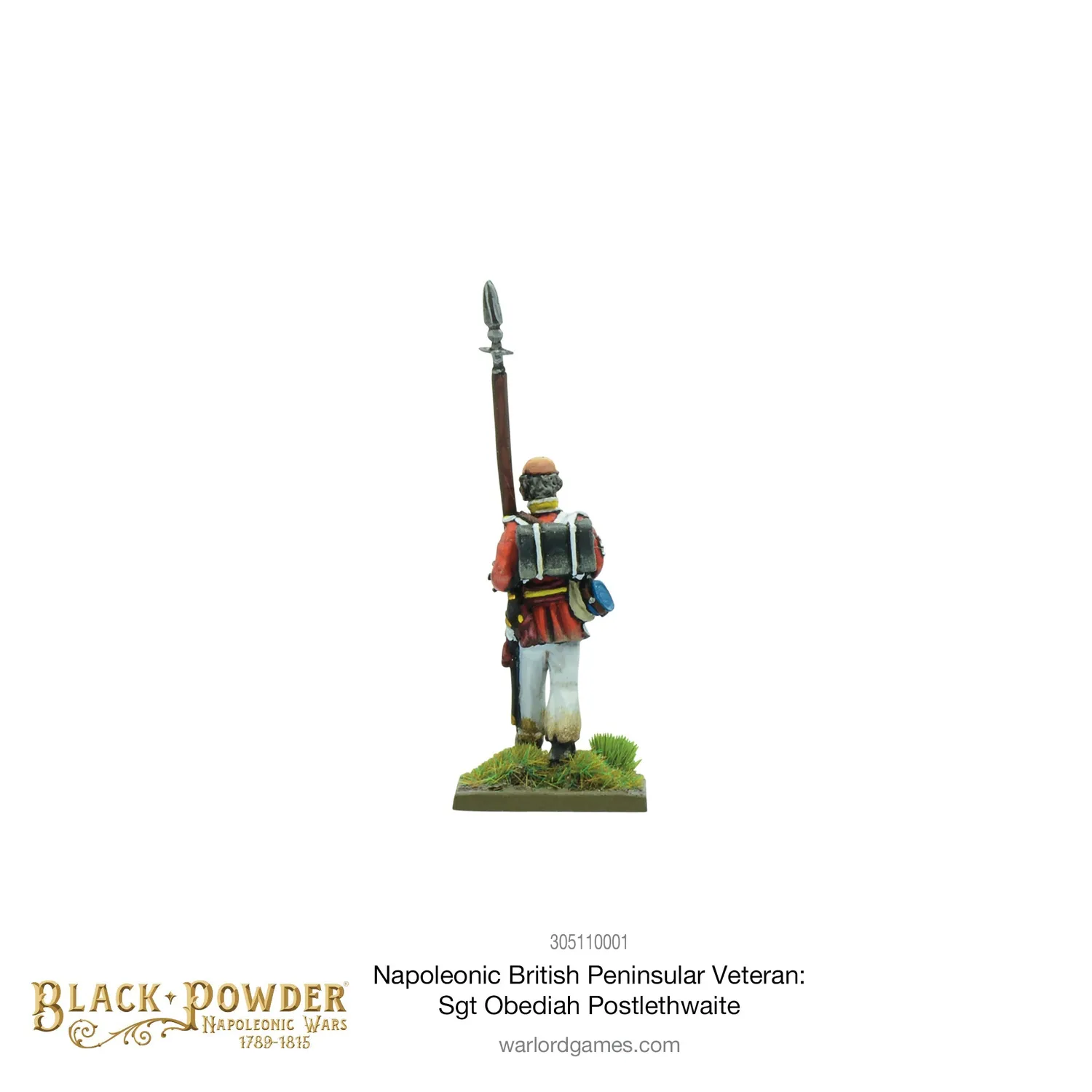 Black Powder Sgt Postlethwaite figurine péninsulaire résine