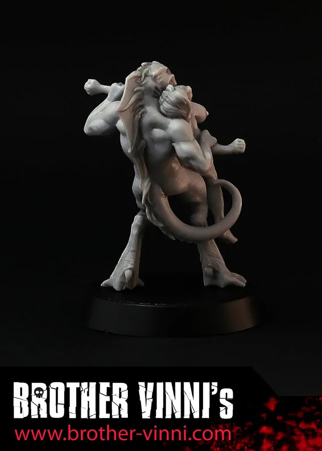 BROTHER VINNI Deep Ones figurines résine 28 mm lot de 2