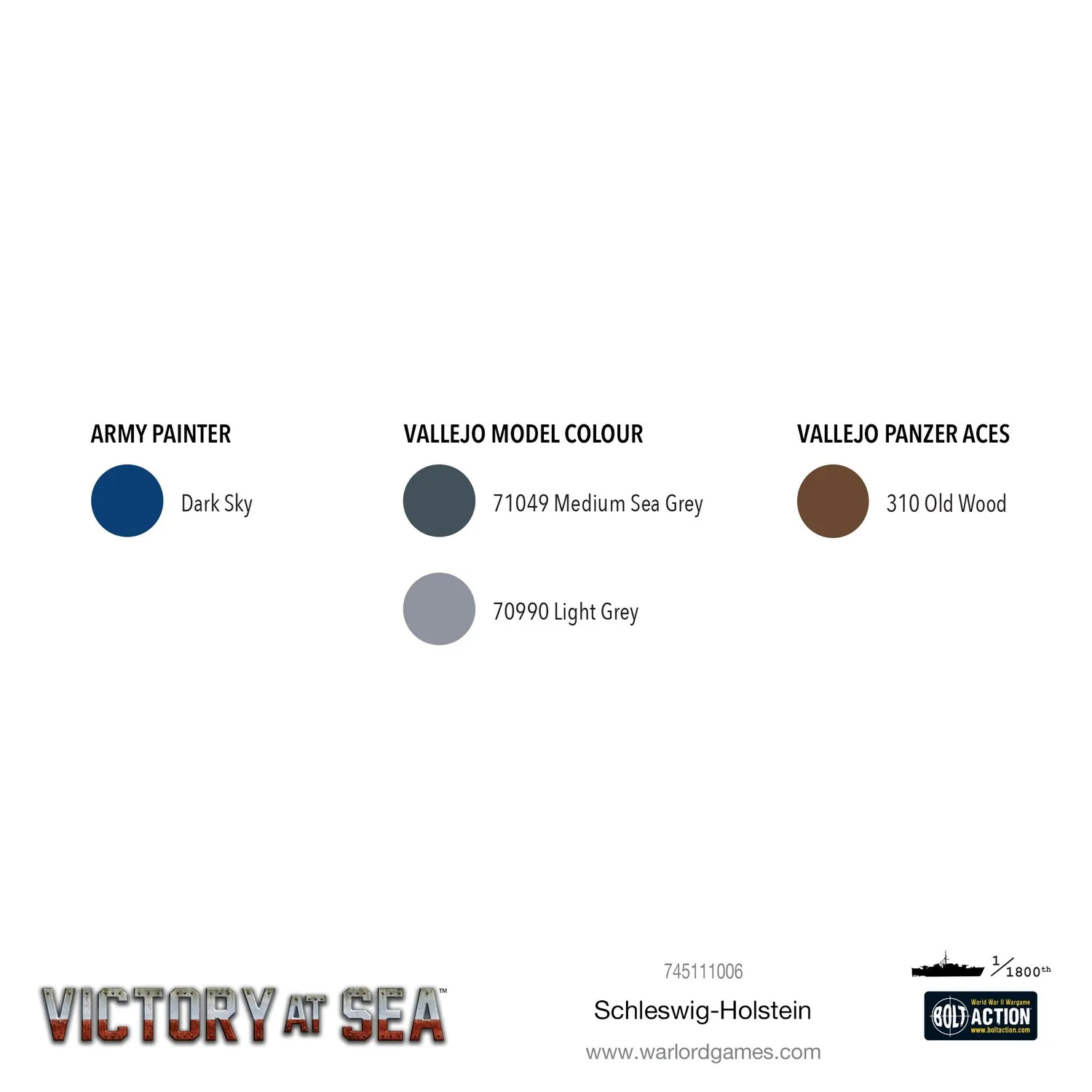 Warlord Games Victory at Sea Schleswig-Holstein navire Default