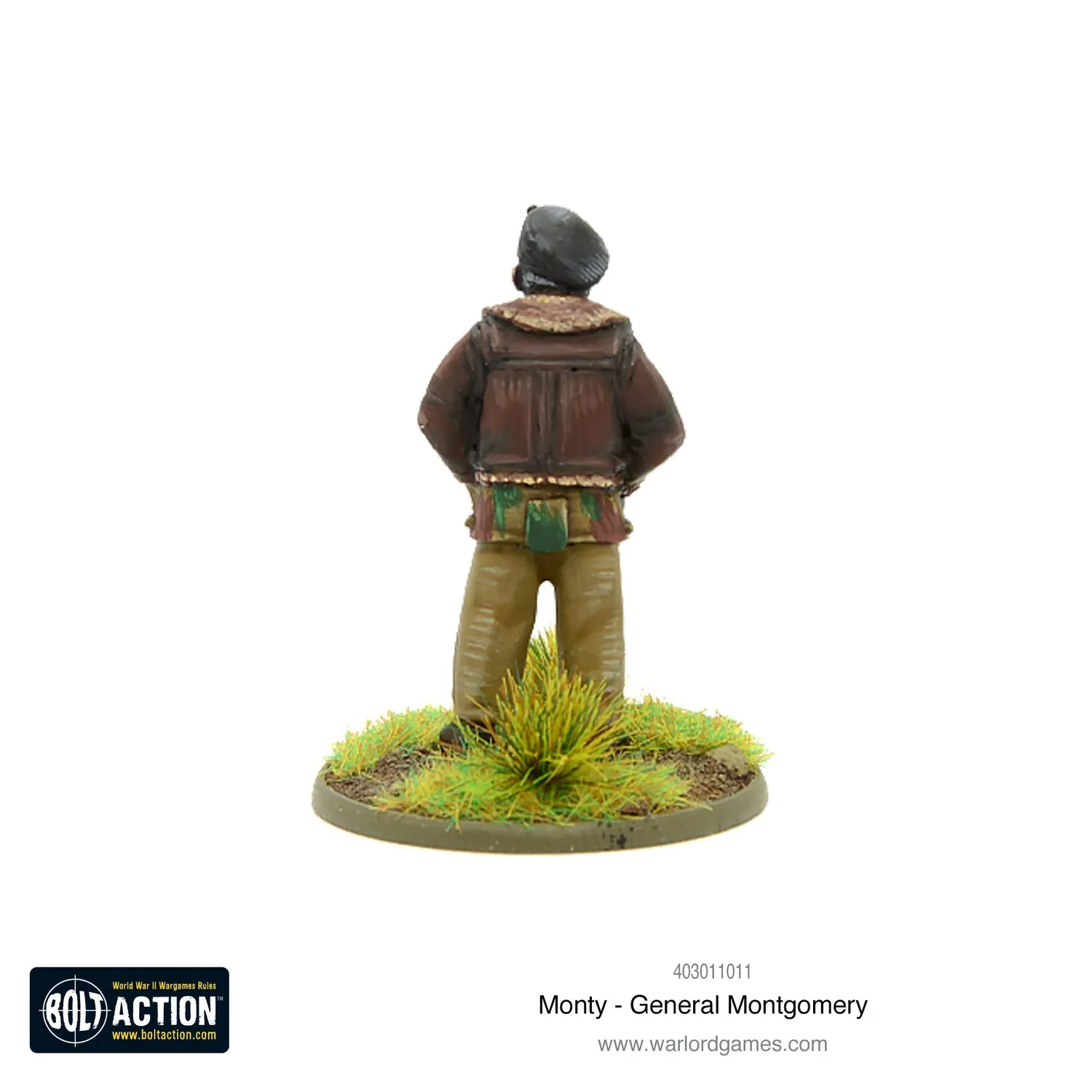 Bolt Action Monty General Montgomery figurine métal commandement