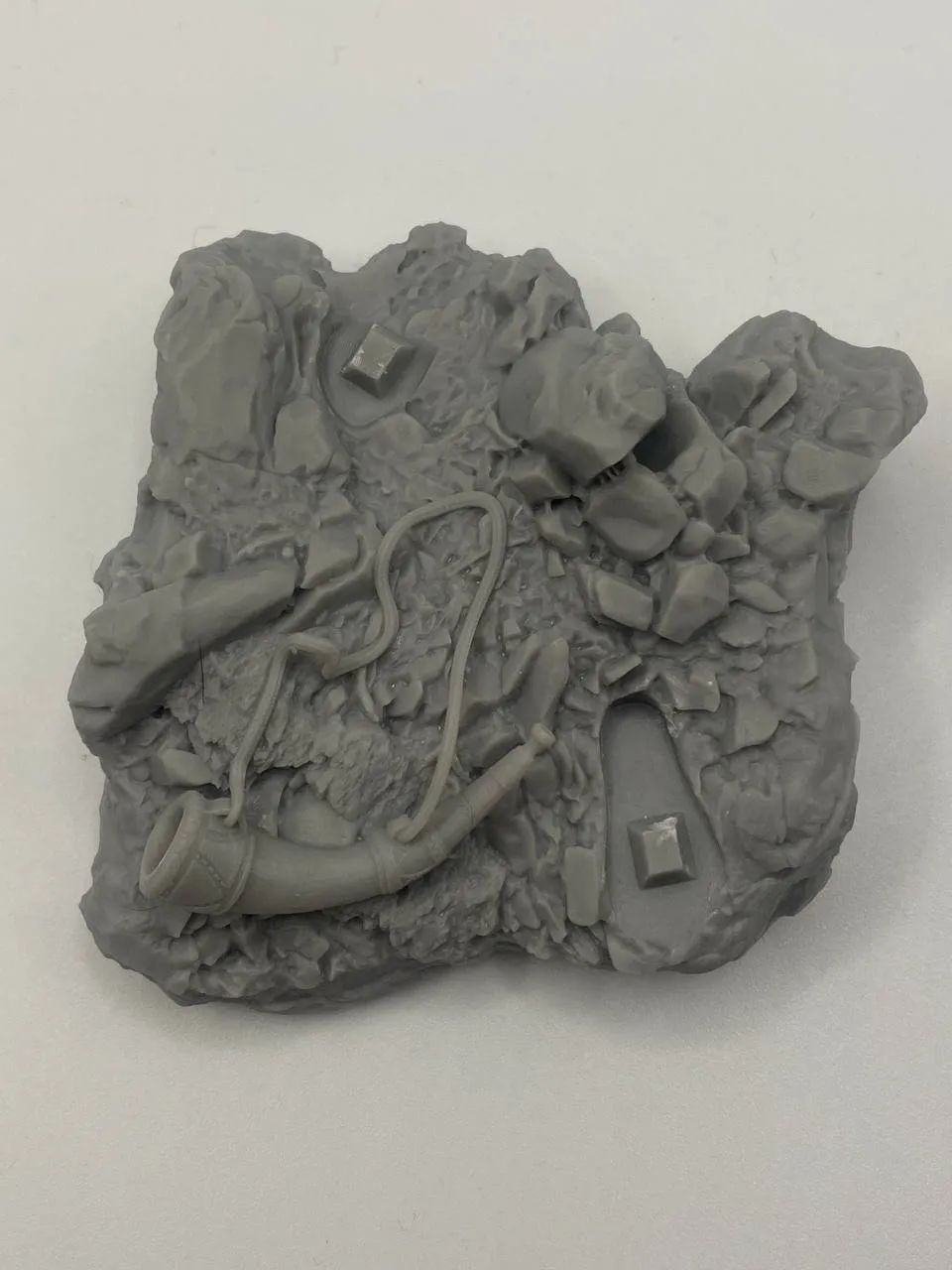 Epic Forge Lurtz Capitaine Uruk-haï figurine bouclier