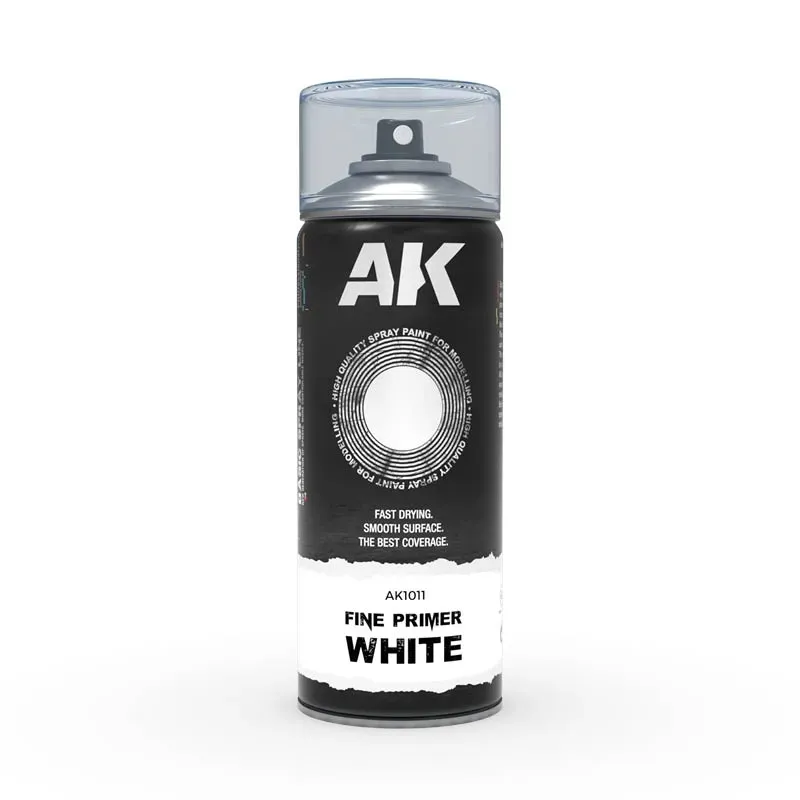 Bombe sous-couche blanche apprêt 400ml diffuseurs