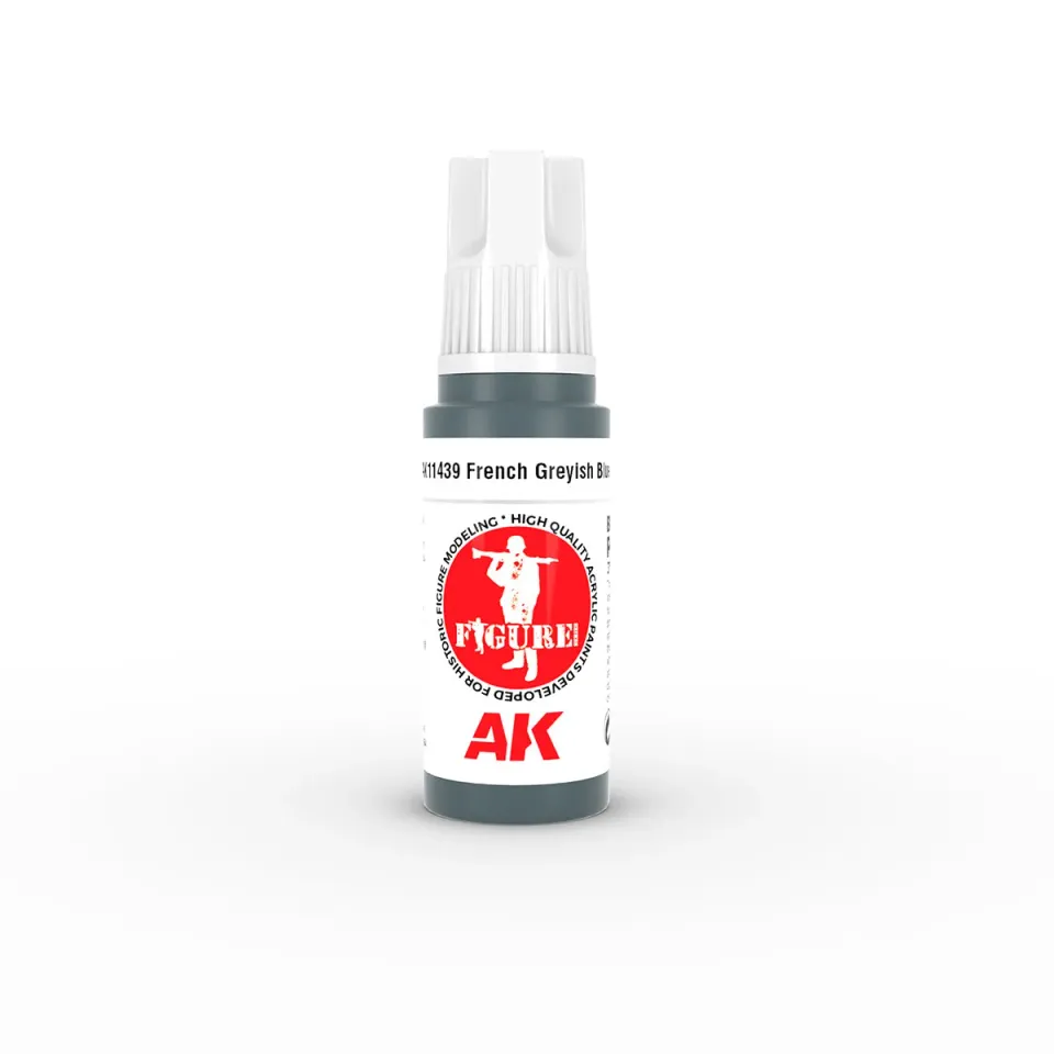 AK Interactive 3Gen French Greyish Blue peinture 17 ml gris bleu