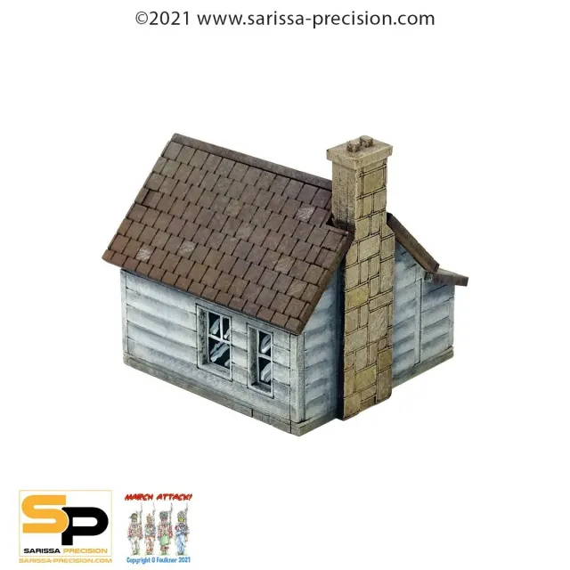 Warlord Games North American Cabin #2 décor MDF 15 mm