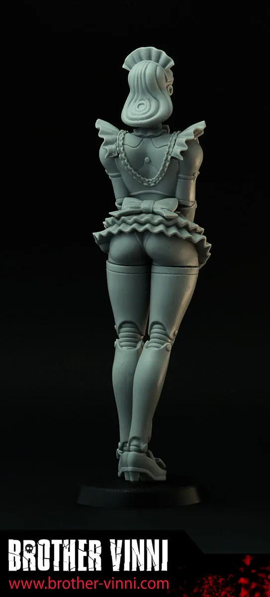 BROTHER VINNI Robot Waitress figurine robot 90 mm résine