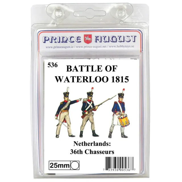 Prince August NL 36 Chasseurs Hollandais moule figurines 25 mm