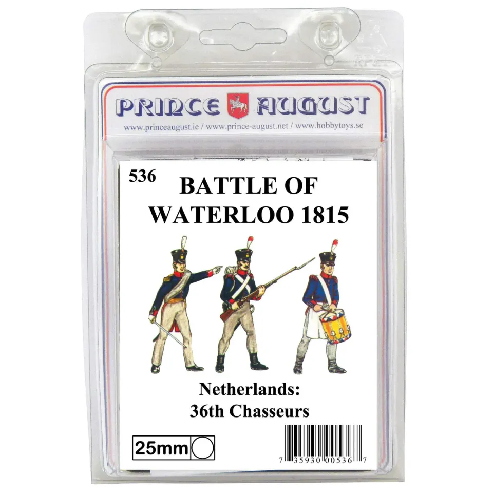 Prince August NL 36 Chasseurs Hollandais moule figurines 25 mm