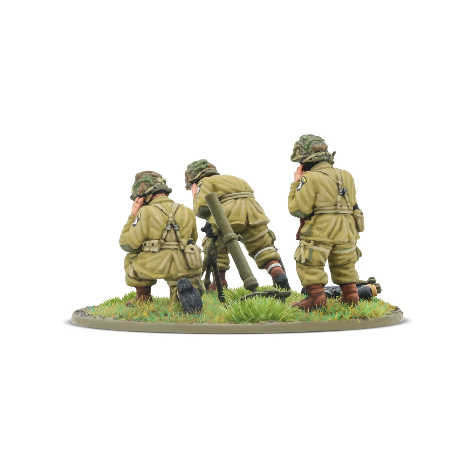 Bolt Action US Airborne D-Day équipe mortier moyen 28mm