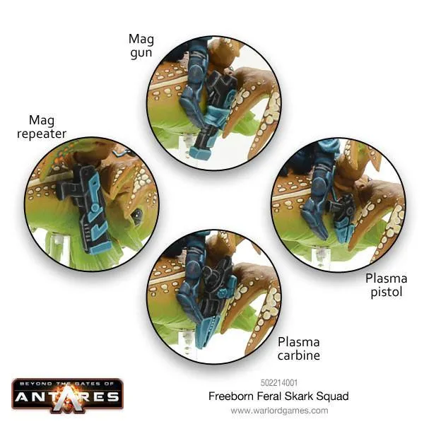 Beyond Antares Freeborn Skark Squad cavalerie boîte