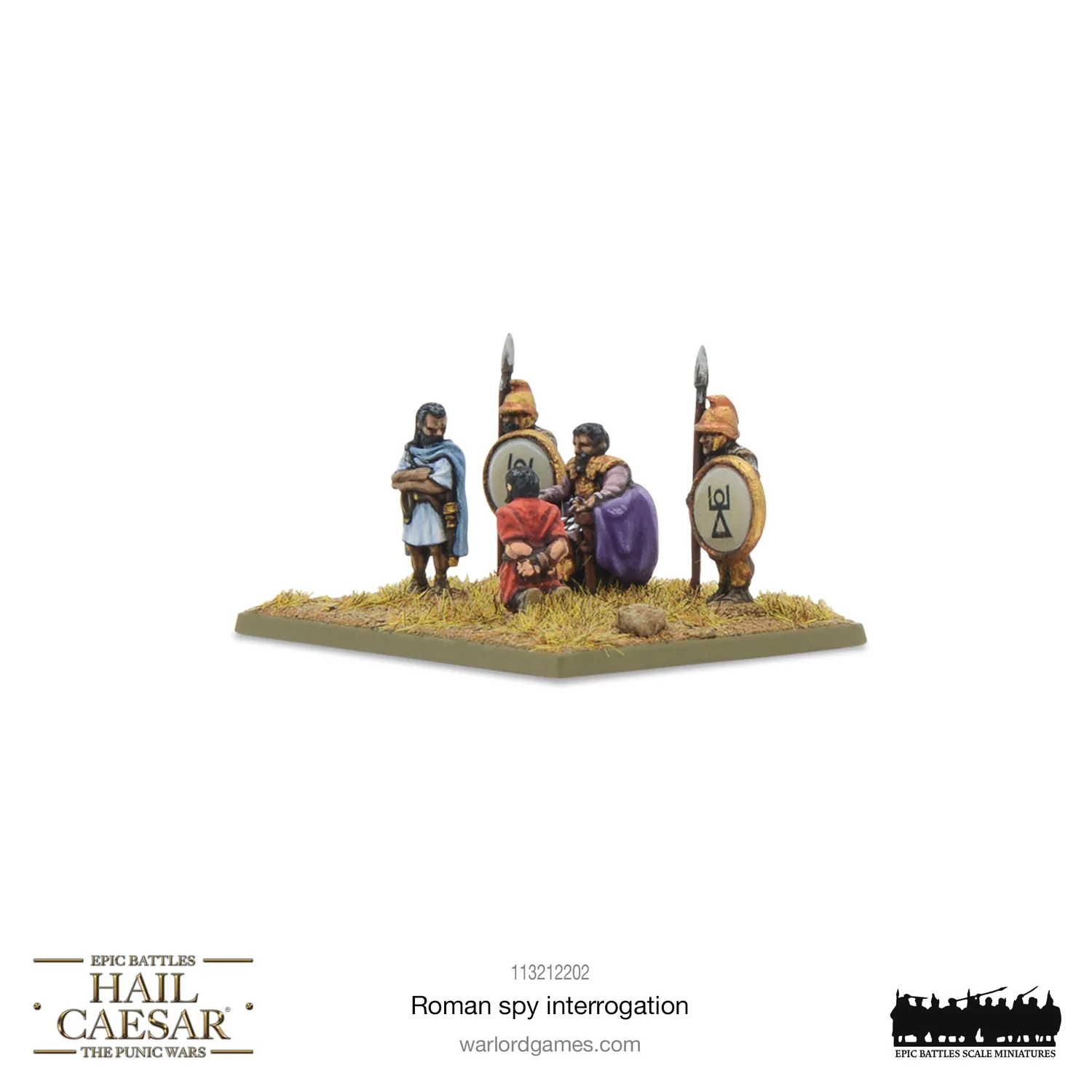 Bolt Action Hail Caesar Epic Battles Roman Spy Interrogation vignette résine