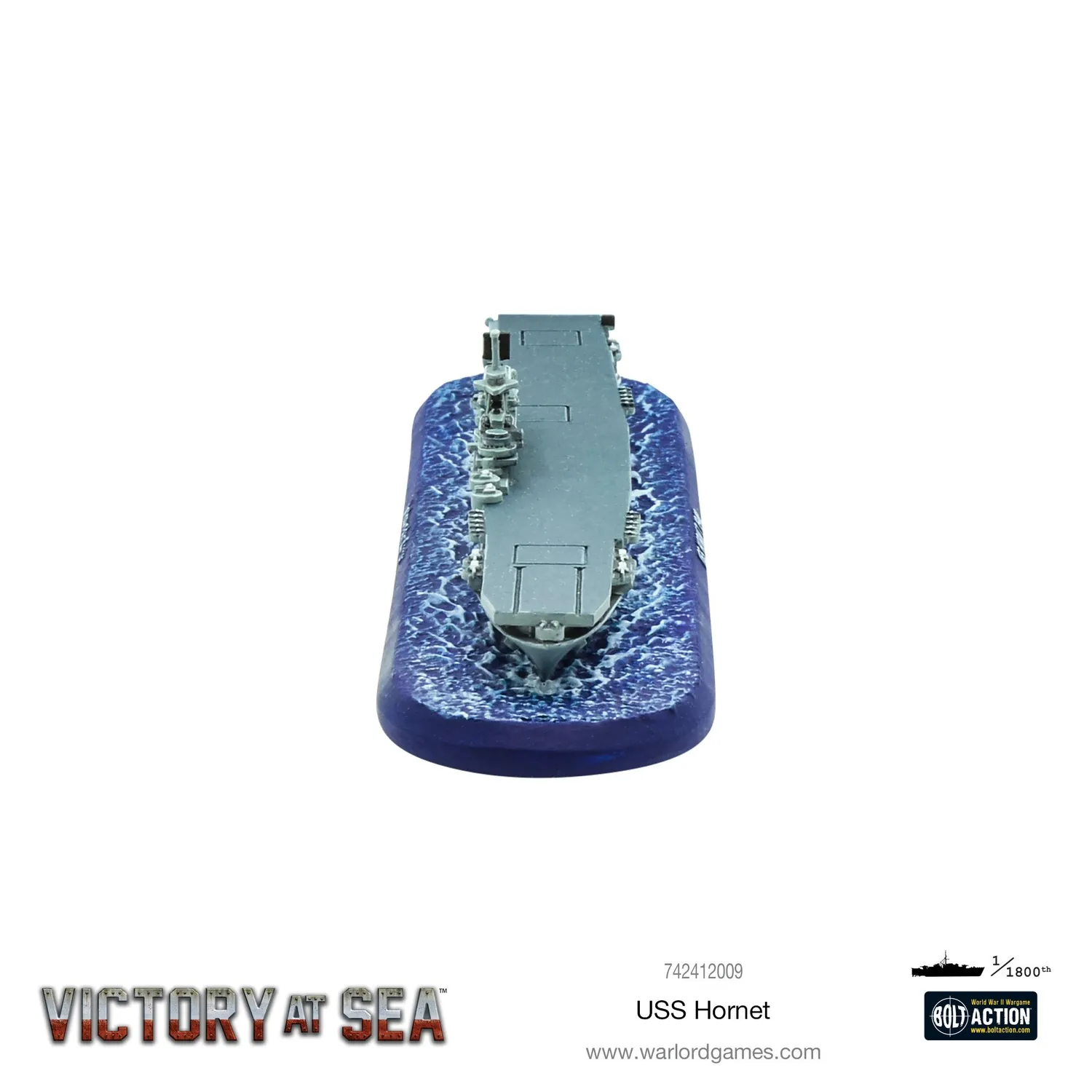 Warlord Games Victory at Sea USS Hornet porte-avions résine