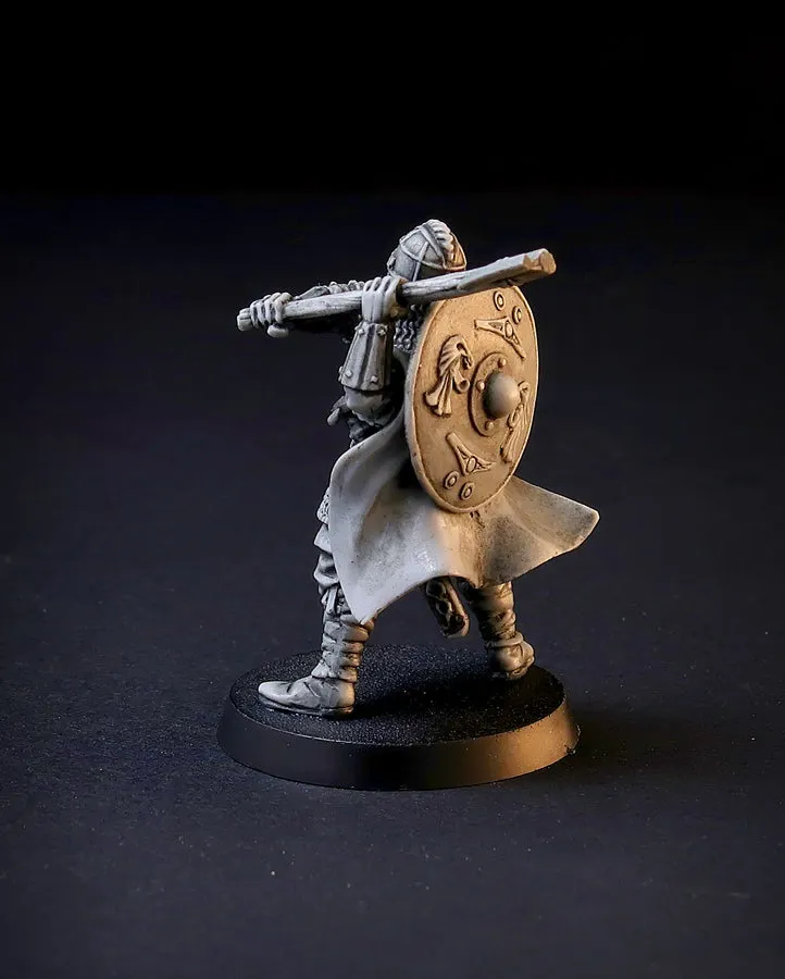 Brother Vinni Anglo-Saxon Warlord figurine résine 28mm chef