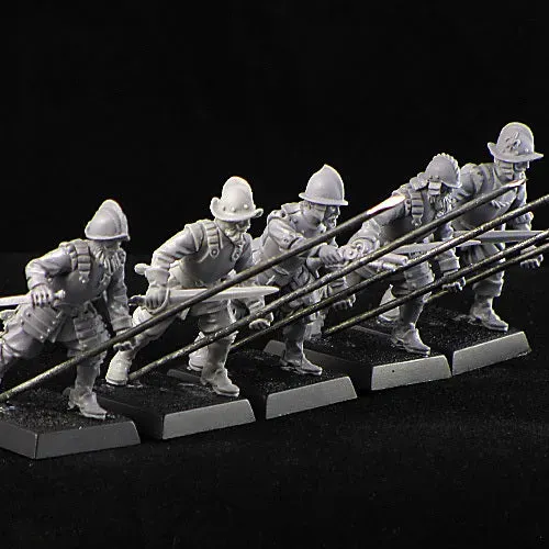 Brother Vinni Spanish Infantry figurines 28mm résine piquiers
