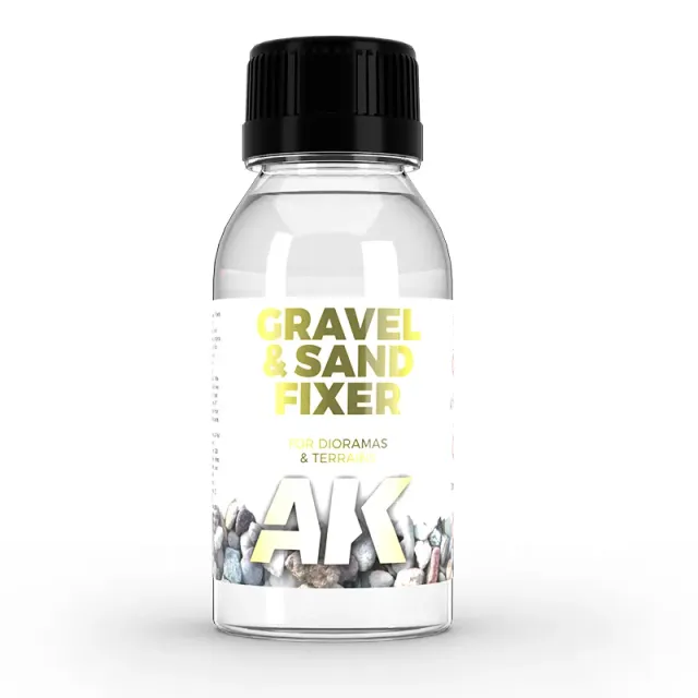 Des Tranchées aux Barricades fixateur graviers 100ml socle