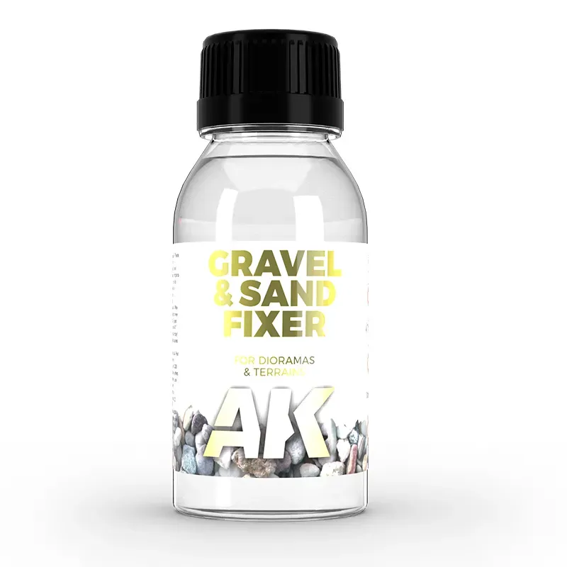 Des Tranchées aux Barricades fixateur graviers 100ml socle
