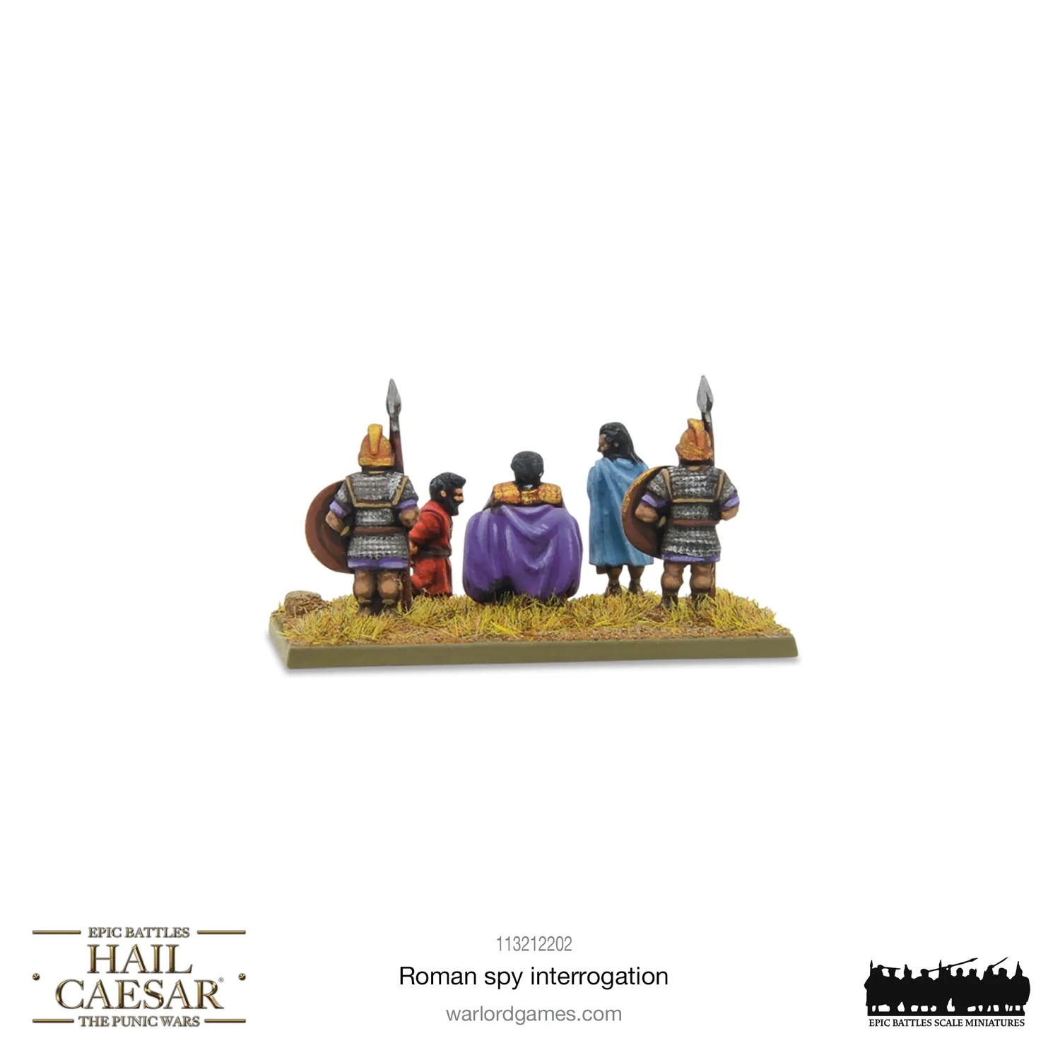 Bolt Action Hail Caesar Epic Battles Roman Spy Interrogation vignette résine