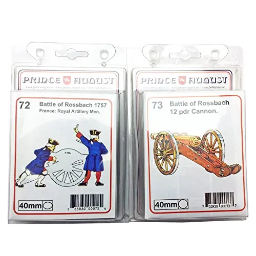 Prince August Hobby Bataille de Roßbach moules métal 40 mm PA72 PA73