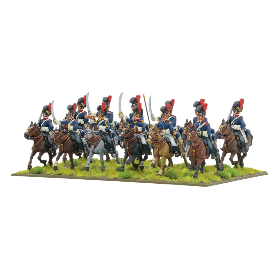 Bolt Action Black Powder Napoleonic Portuguese Cavalry Regiment figurines métal 12 cavaliers