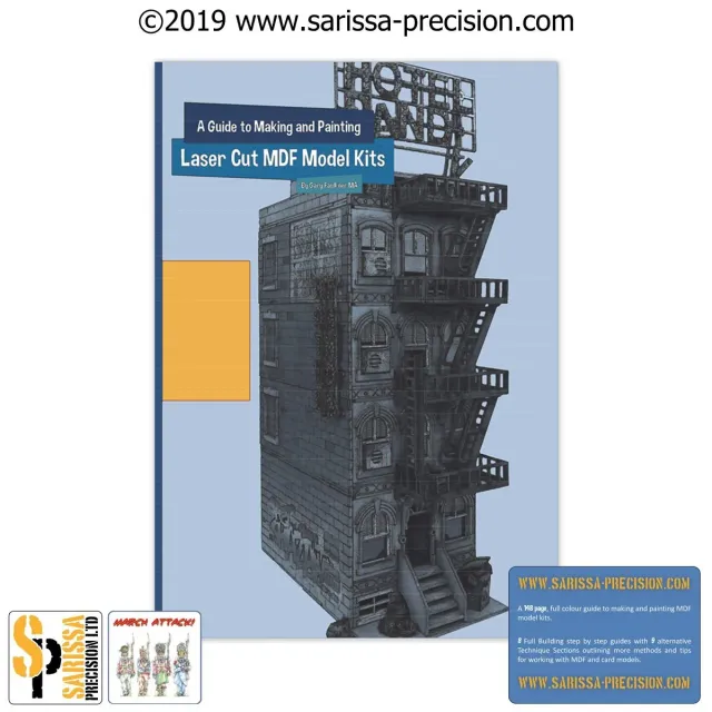 Sarissa guide kits MDF découpe laser livre 148 pages