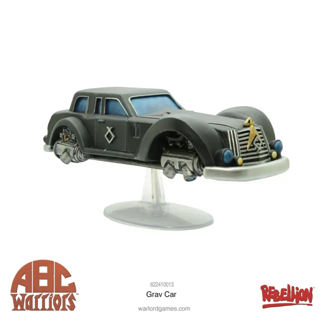 Bolt Action ABC Warriors Grav Car véhicule en résine