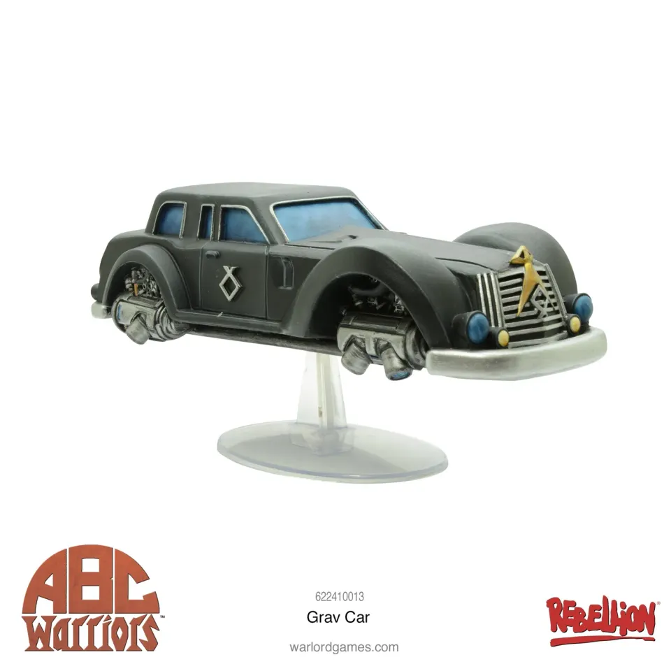Bolt Action ABC Warriors Grav Car véhicule en résine