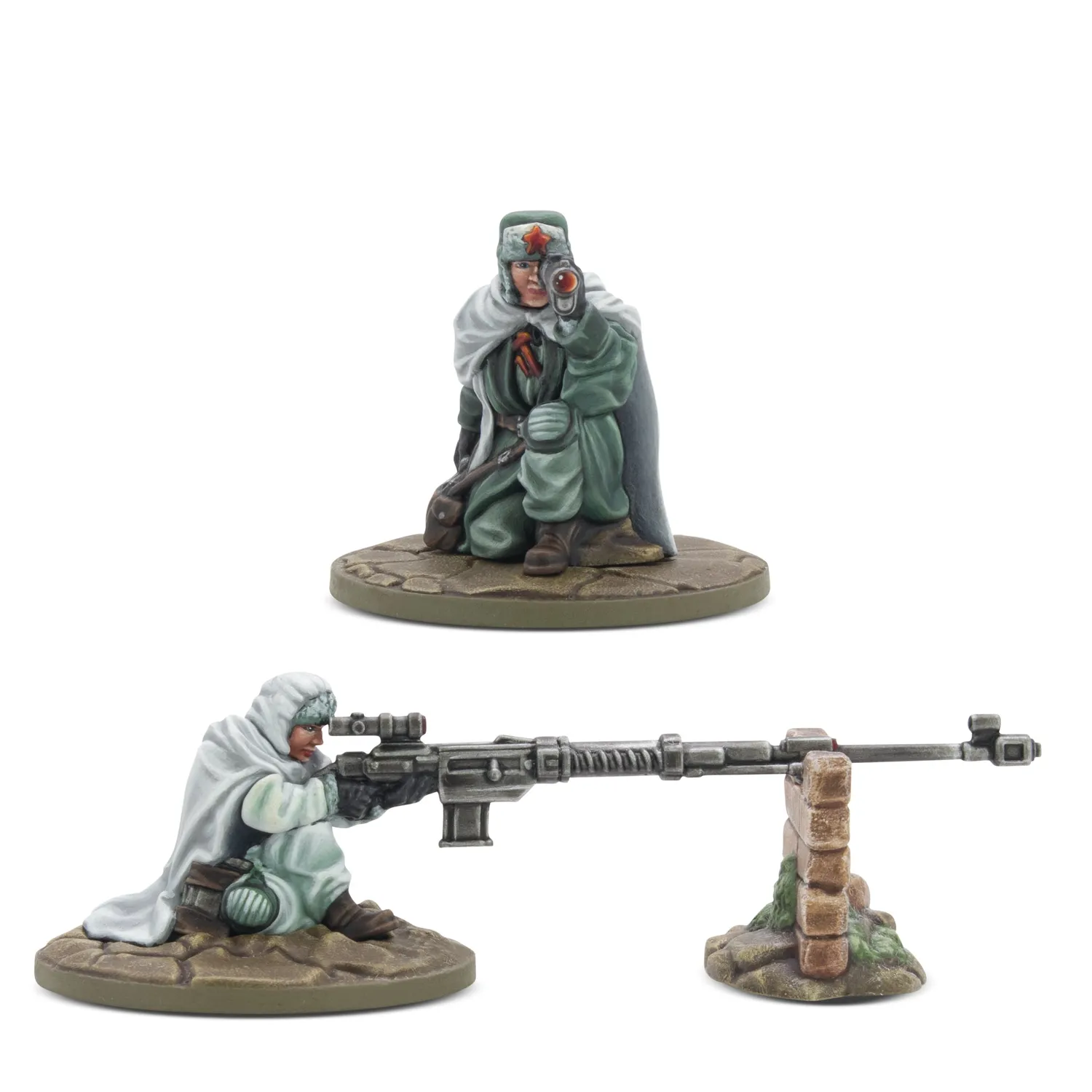 Bolt Action Konflikt 47 Svetlana et Nina figurines snipers résine