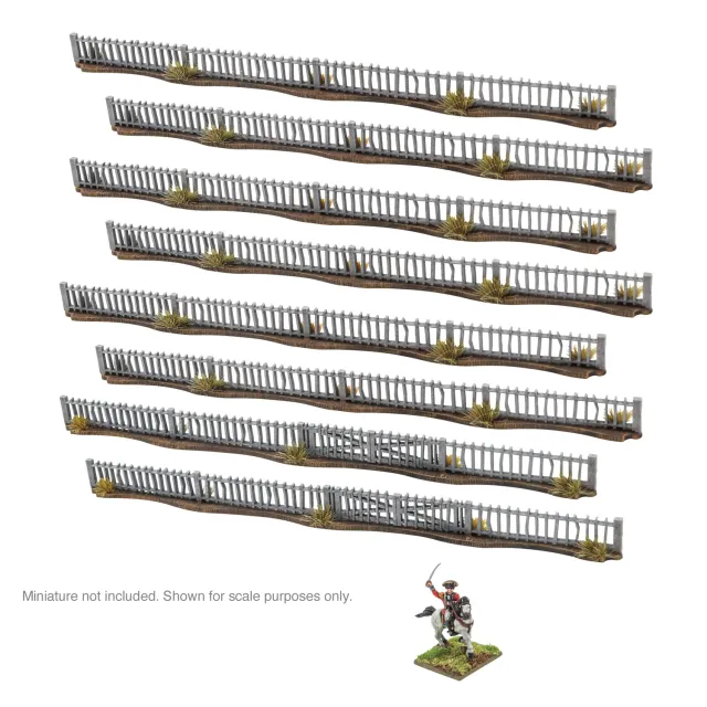 Bolt Action Black Powder Epic Battles Revolution! Fences B clôtures MDF 15mm