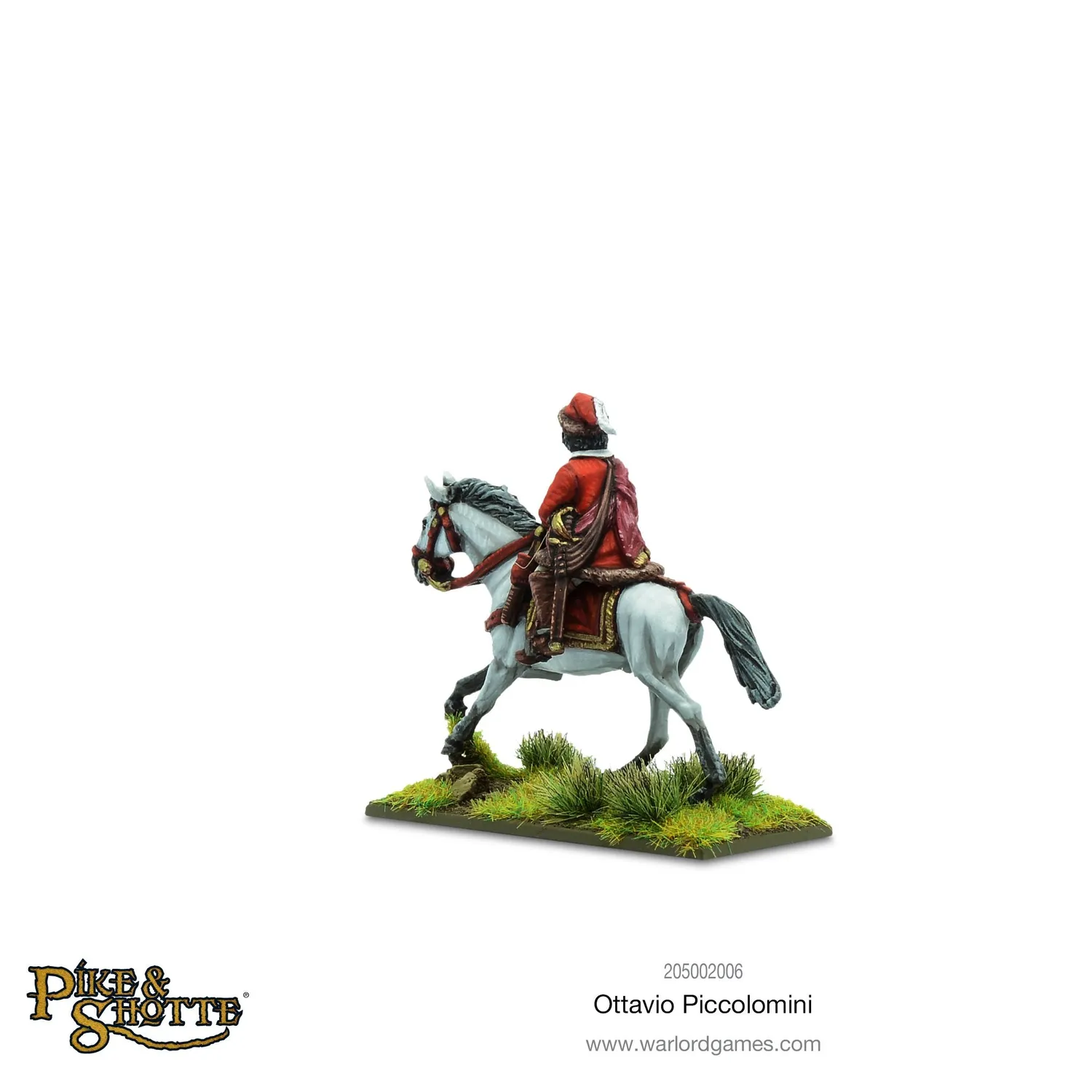 Pike & Shotte Ottavio Piccolomini figurine de commandant cavalerie