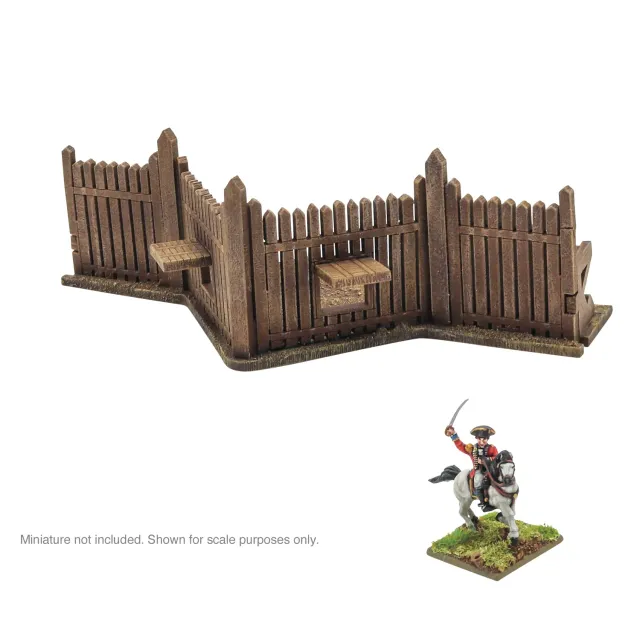 Bolt Action Epic Battles Revolution Enfilade Gun Position décor MDF