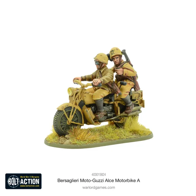 Bolt Action Bersaglieri Moto-Guzzi Alce moto métal
